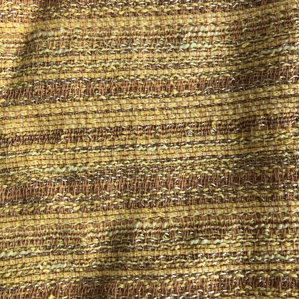 NWT Alice + Olivia Leigh Yellow A-Line Skirt - Picture 7 of 8